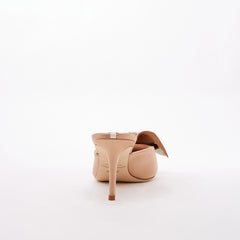 SJP by Sarah Jessica Parker Paley 70mm Nude Satin Mules