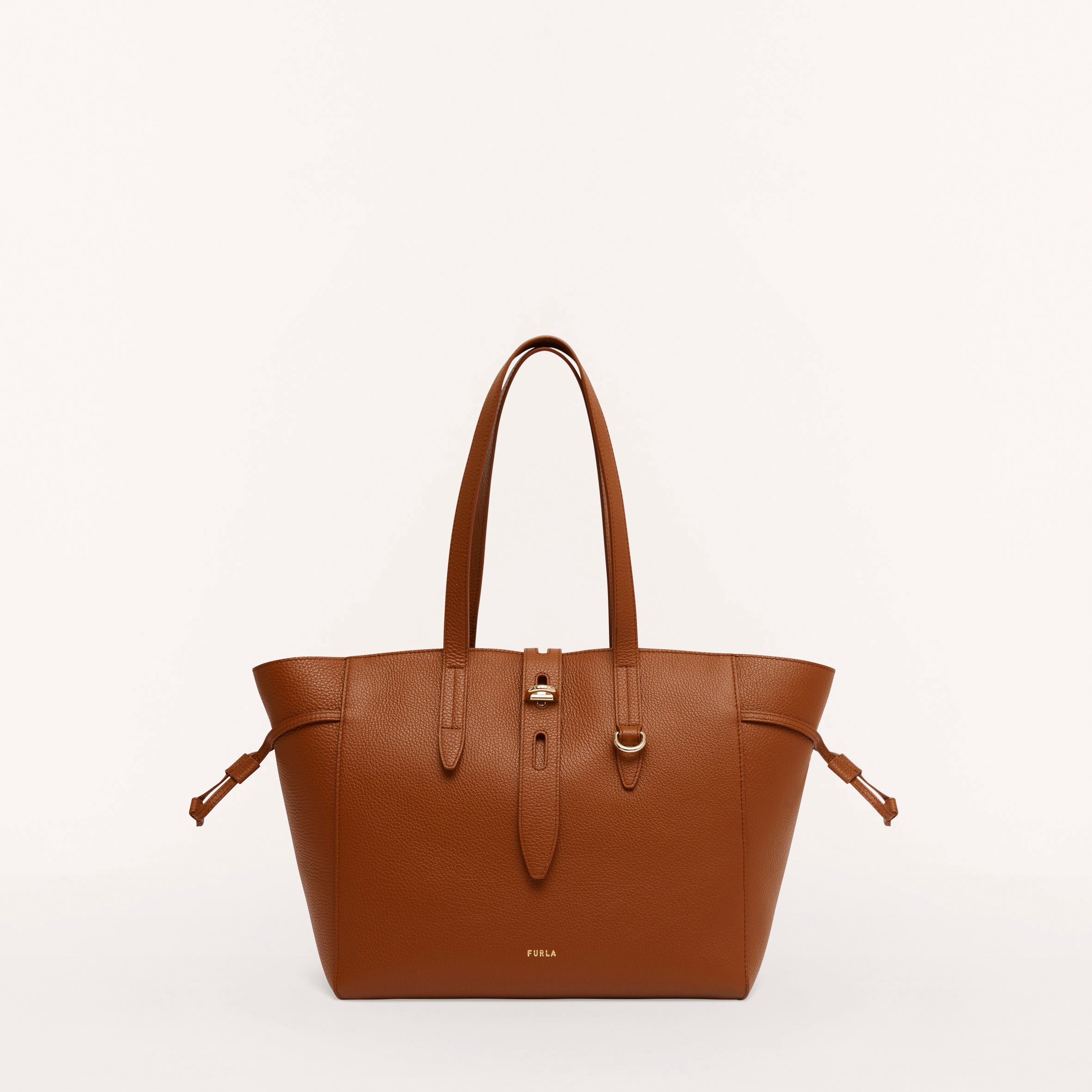 FURLA FURLA NET L TOTE, Brown Women's Handbag