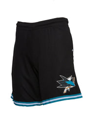 47 Brand NHL San Jose Sharks Back Court '47 Grafton Shorts Jet Black H22PEMBGS557549JKS