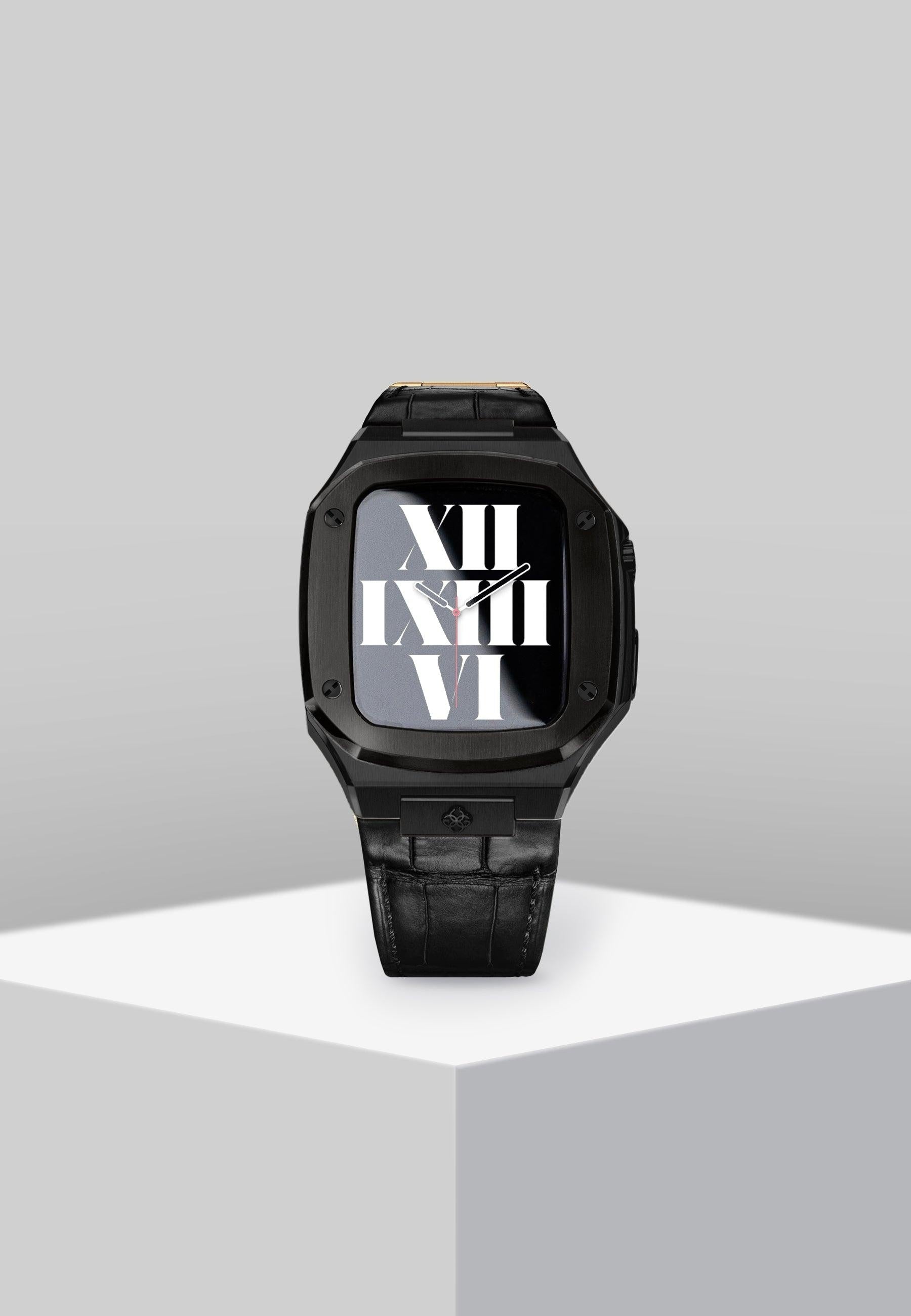 Shop latest trending Black color Golden Concept Apple Watch Cases