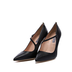 SJP by Sarah Jessica Parker Diana 100mm Black Leather Pumps