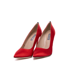 SJP by Sarah Jessica Parker Fawn 100mm Red Satin Pumps