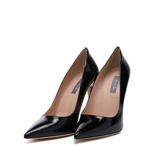 SJP by Sarah Jessica Parker Fawn 110mm Black Patent Pumps