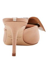 SJP by Sarah Jessica Parker Paley 70mm Nude Satin Mules