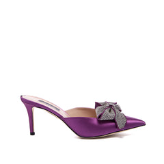 SJP by Sarah Jessica Parker Middle East Exclusive Paley 70mm Mauve Satin Mules