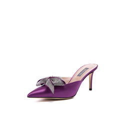 SJP by Sarah Jessica Parker Middle East Exclusive Paley 70mm Mauve Satin Mules