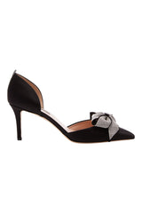 SJP by Sarah Jessica Parker Alice 70mm Black Satin Pumps