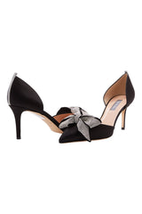 SJP by Sarah Jessica Parker Alice 70mm Black Satin Pumps