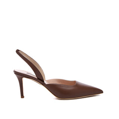 SJP by Sarah Jessica Parker Middle East Exclusive Maverick 70mm Tan Leather Slingback