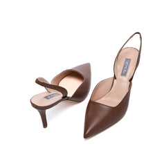 SJP by Sarah Jessica Parker Middle East Exclusive Maverick 70mm Tan Leather Slingback