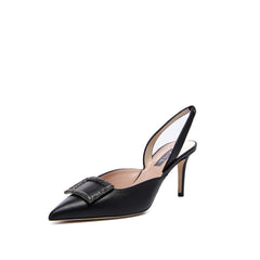 SJP by Sarah Jessica Parker Middle East Exclusive Noblesli 70mm Black Leather Slingback