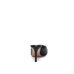 SJP by Sarah Jessica Parker Middle East Exclusive Noble 70mm Black Leather Mules