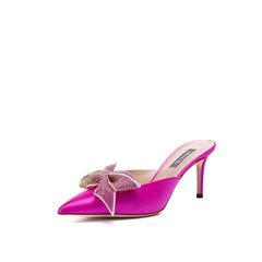 SJP by Sarah Jessica Parker Middle East Exclusive Darma 70mm Candy Satin Mules