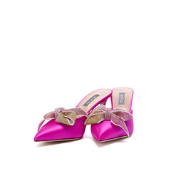 SJP by Sarah Jessica Parker Middle East Exclusive Darma 70mm Candy Satin Mules