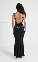 Temperley London Atlas Strappy Dress Black