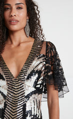 Temperley London Atlas Dress Black