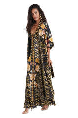 Cleo Silk Kimono Dress