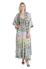 Cleo Silk Kimono Dress