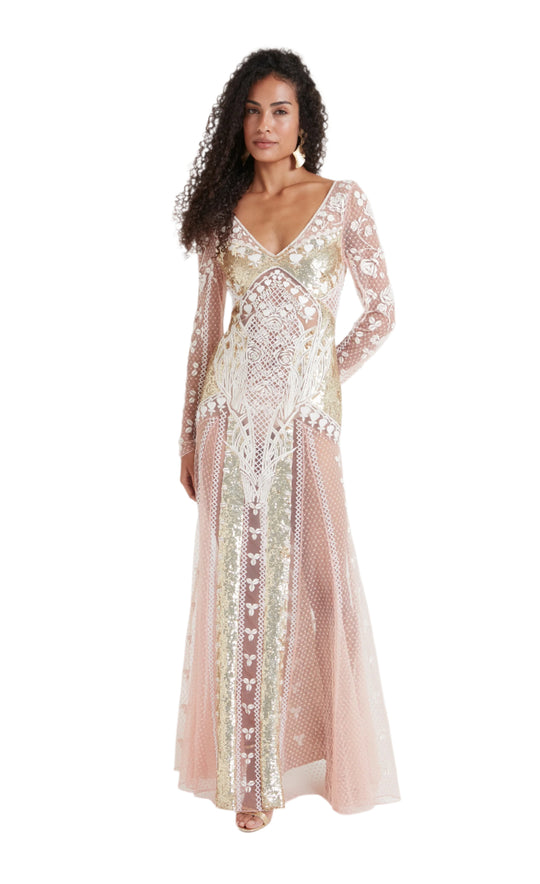 Gigi Dress Maxi Dress Rosewater