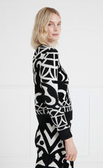 Temperley London Jani Knit Jumper Black