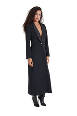 Temperley London Enzo Black Long Coat