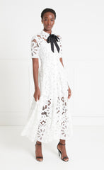 Temperley London Guinevere Shirt Maxi Dress - White