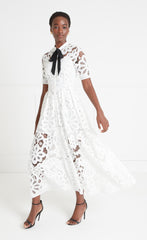 Temperley London Guinevere Shirt Maxi Dress - White