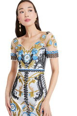 Temperley London Alessia Midi Dress - Halogen Blue