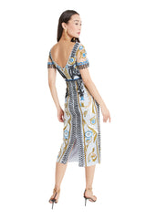 Temperley London Alessia Midi Dress - Halogen Blue