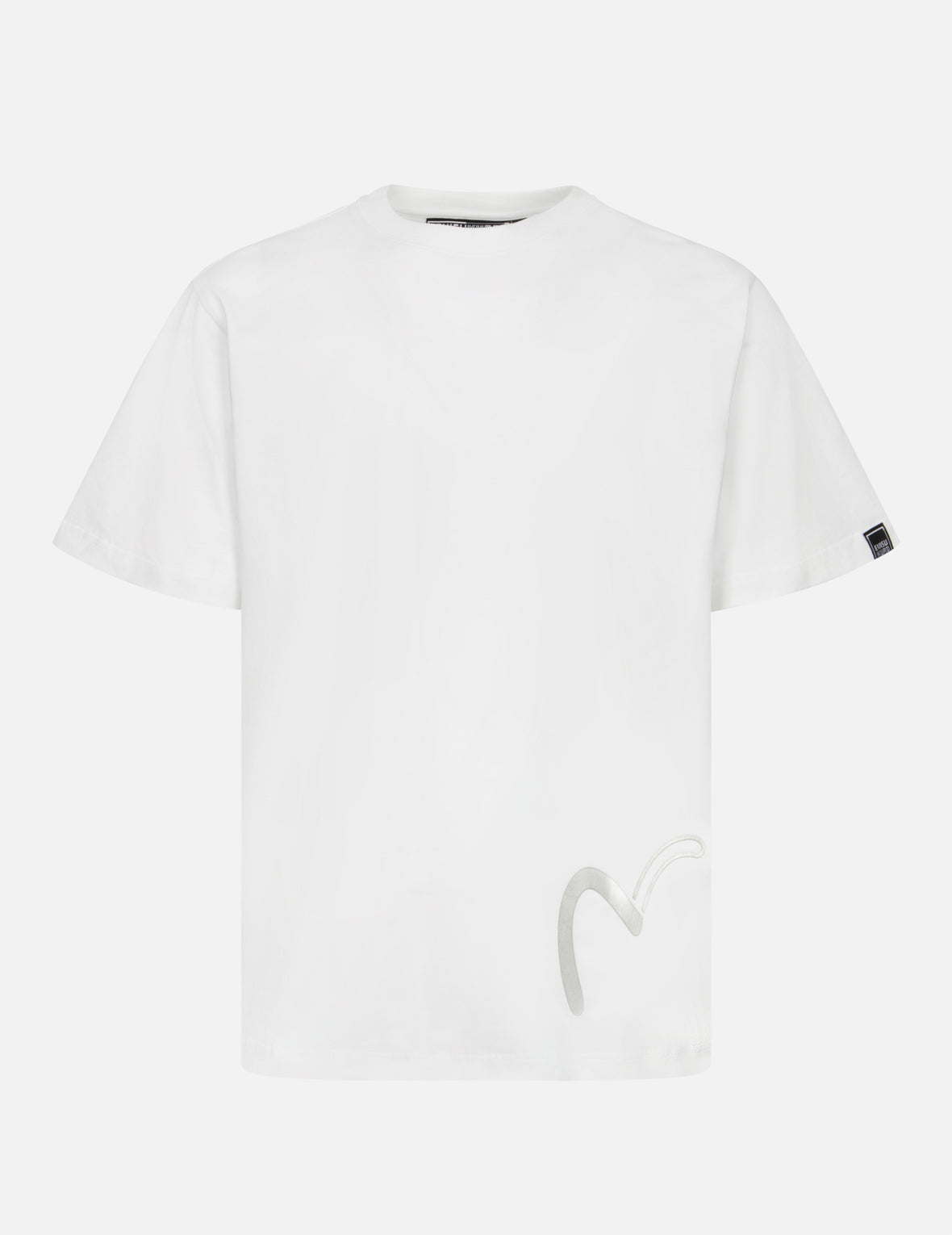 Evisu Reflective Seagull Print Regular Fit T-Shirt