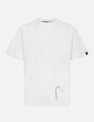 Evisu Reflective Seagull Print Regular Fit T-Shirt