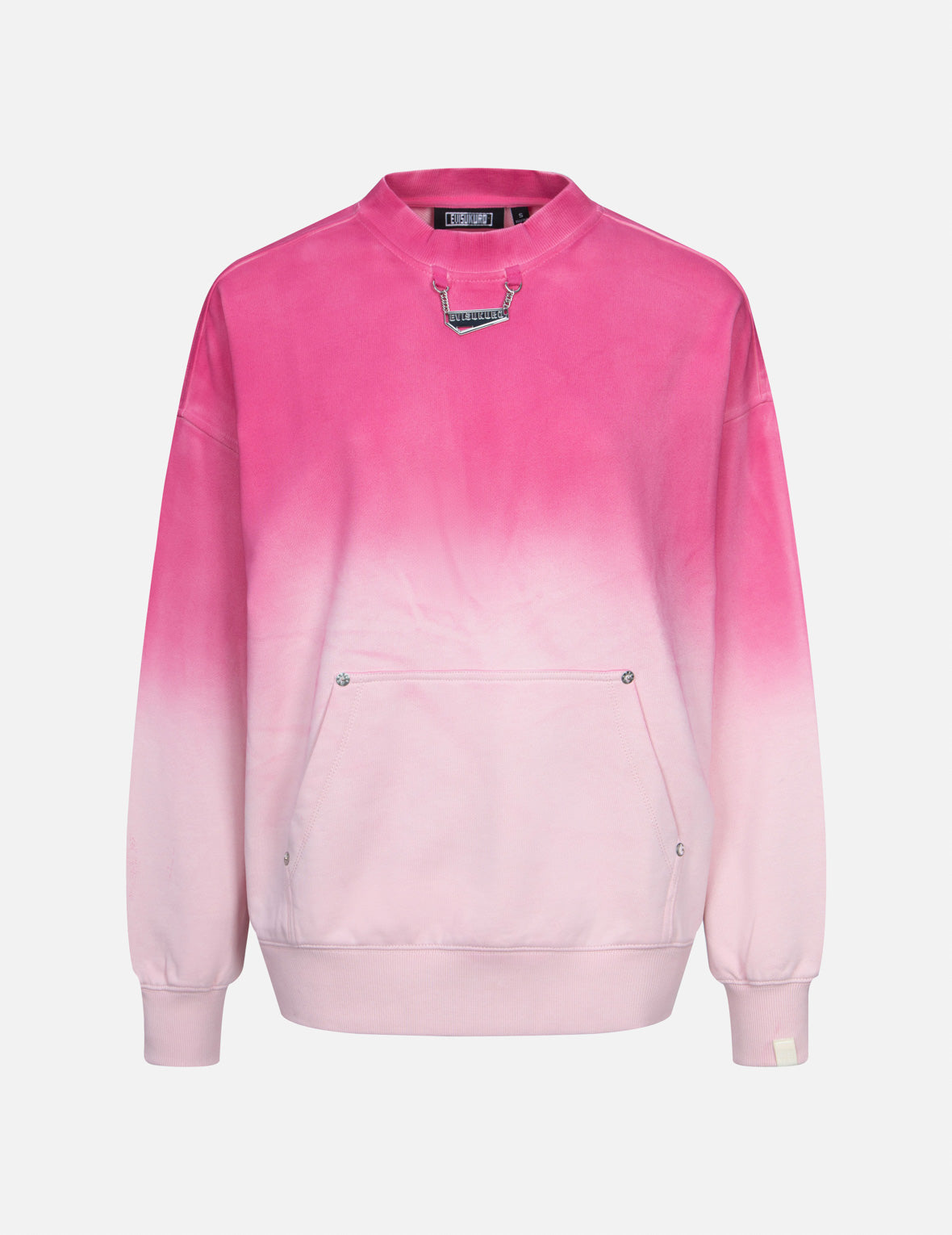 Evisu Hand Spray Effect Oversized Sweatshirt