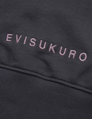 Evisu Seagull Print And Slogan Embroidery Oversized Hoodie