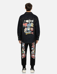 Evisu Hyottoko Festival Daicock Print Regular Fit Sweatpants