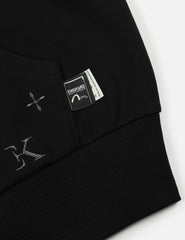 Evisu Monogram Embroidery Short-Sleeved Hoodie