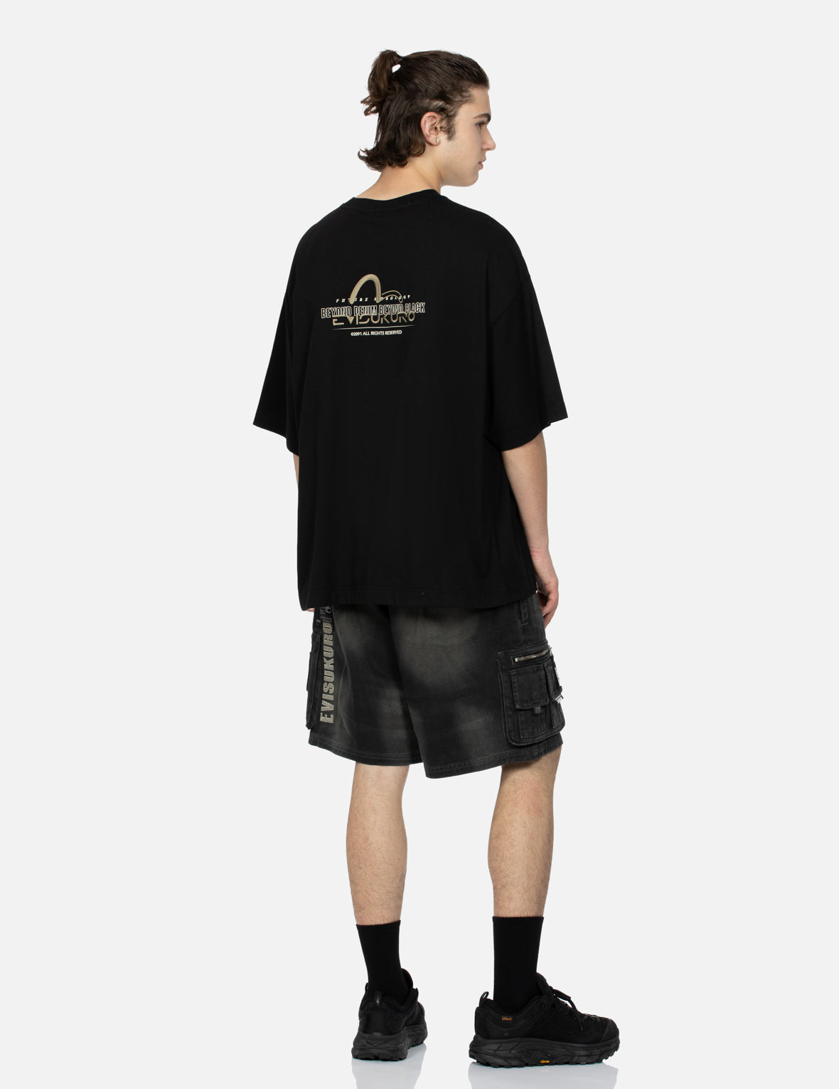 Evisu Branding Embroidery Oversize T-Shirt