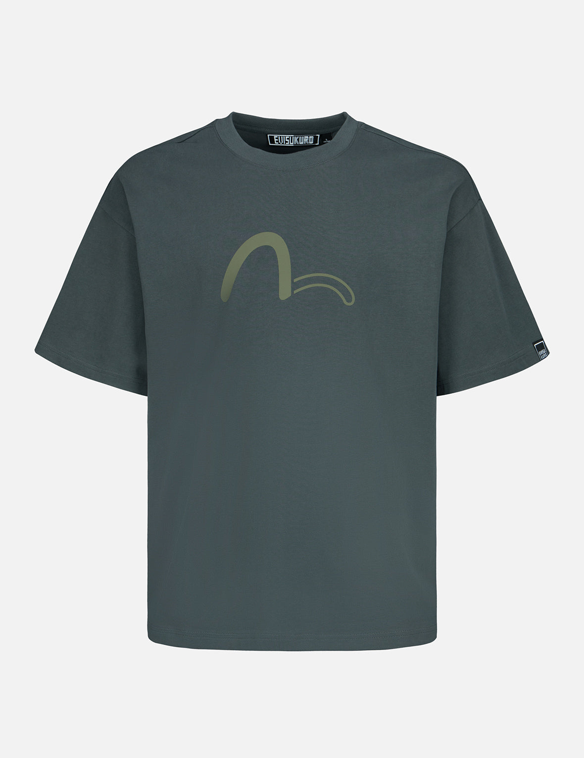 Evisu Seagull And Logo Print T-Shirt