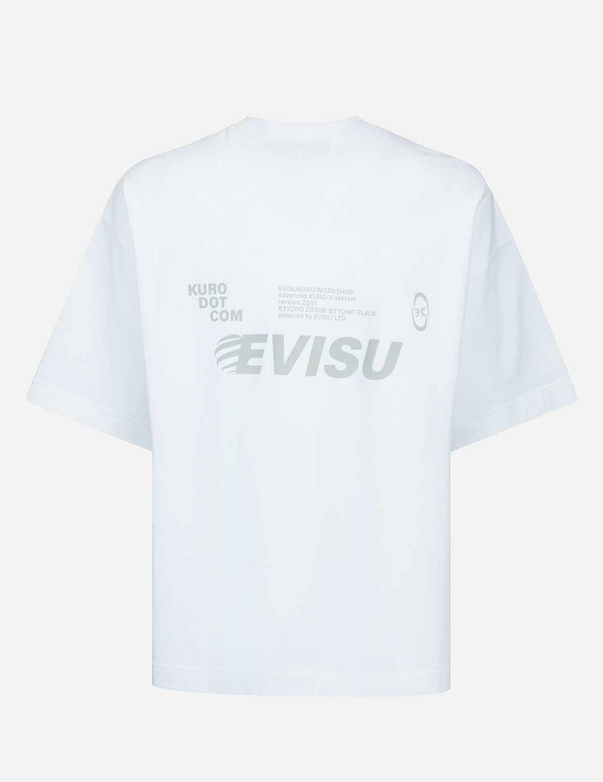 Evisu Seagull Print Oversize T-Shirt