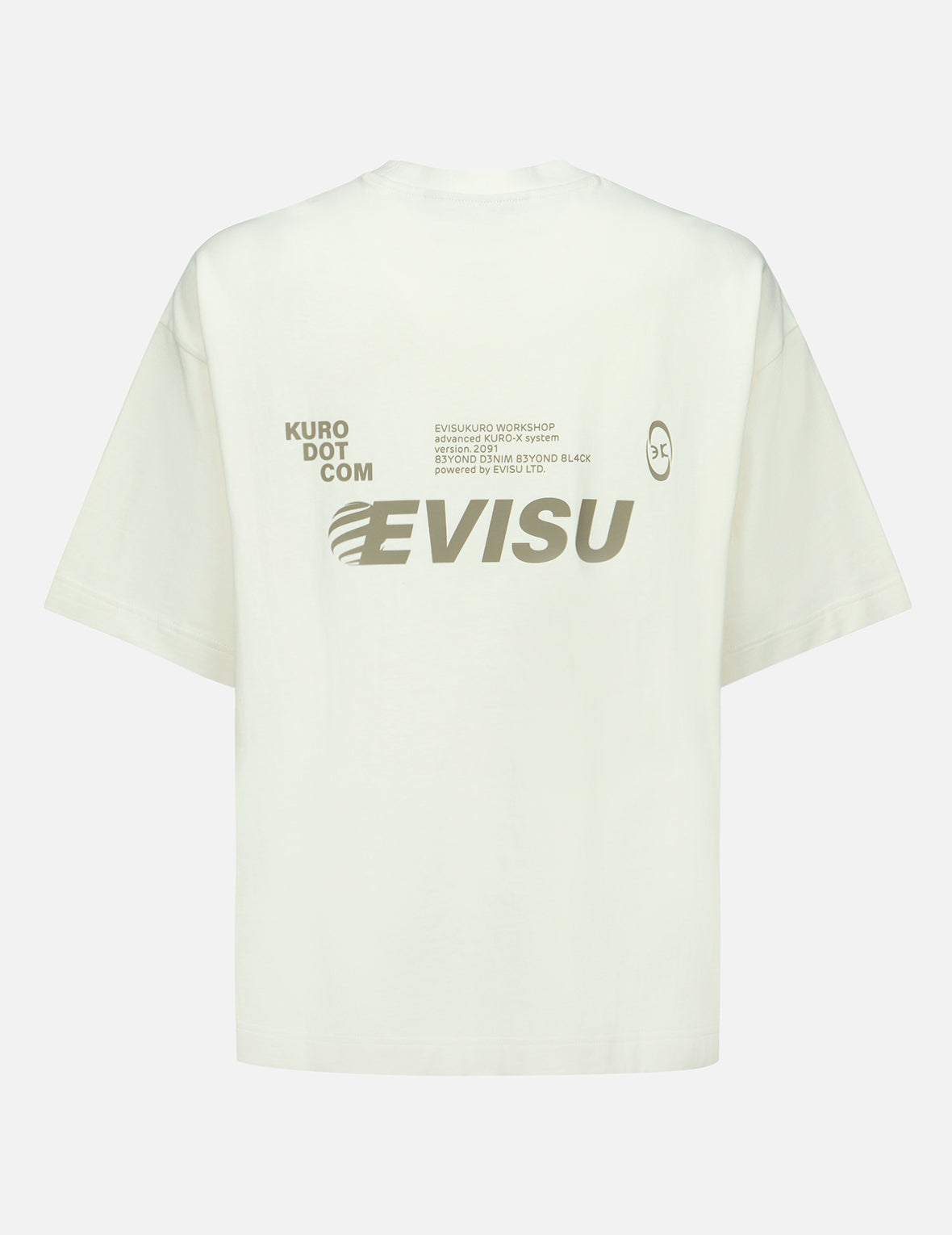 Evisu Seagull Print Oversize T-Shirt