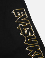 Evisu Metallic Logo Print Relax Fit Sweat Shorts