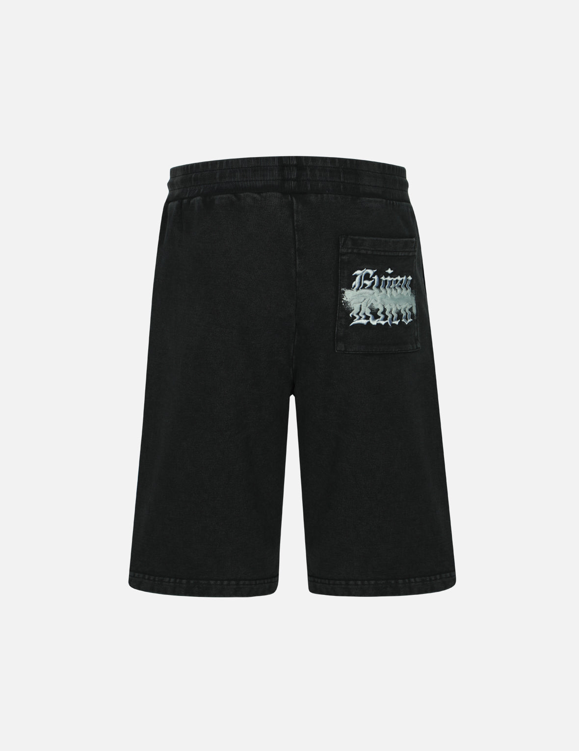 Evisu Seagull And Logo Embroidery Regular Fit Sweat Shorts