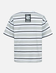 Evisu Striped Seagull AppliquÃƒÂ© Embroidery Loose Fit T-Shirt