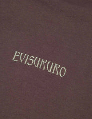 Evisu Rock-Textured Print And Logo Embroidery Loose Fit T-Shirt