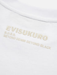 Evisu Paisley Check Insert Seagull Loose Fit T-Shirt