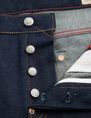 Evisu Brocade Kamon And Seagull Embroidery Slim-Fit Jeans #2010