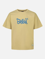 Evisu Graffiti Daruma Daicock Print T-Shirt