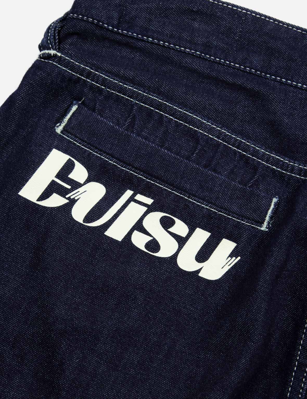 Evisu Seagull And Logo Print Balloon Fit Jeans