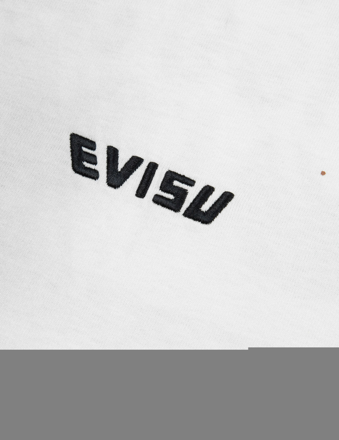 Evisu Logo Embroidery And Multi-Print Loose Fit T-Shirt