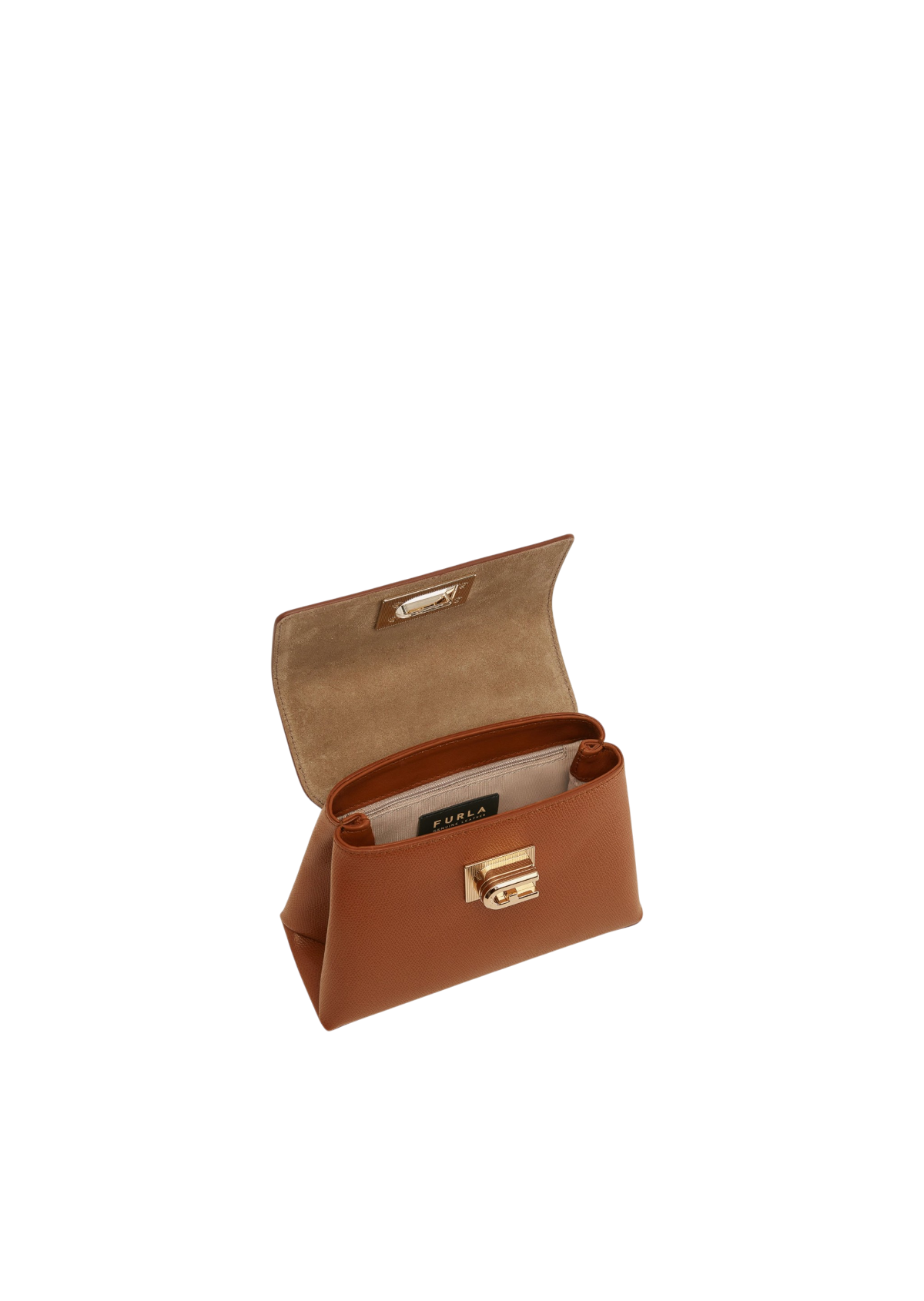 Furla 1927 Mini Top Handle Cognac H Mini WB00109 WB00109ARE00003B001007