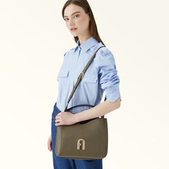 Furla Primula Small Hobo  Bag - Sage